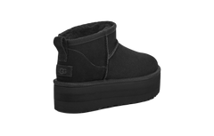 UGG CLASSIC ULTRA MINI PLATFORM BOOT BLACK WOMEN’S