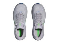 Hoka Clifton 10 Ash Grey Neon Green Men's