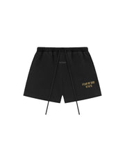 Fear Of God Essentials Fleece Soccer Short Black