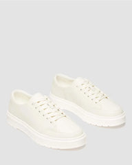 Dr. Martens Brookline 6-Eye Shoe Off White Classic Nappa