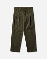 Men's Cotton Gabardine Loose Chino Pants Ivy Green