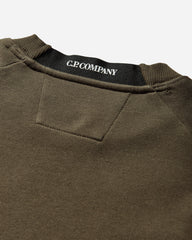 Men's Diagonal Raised Fleece Crewneck Sweatshirt Ivy Green