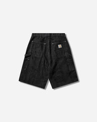 Men's OG Double Knee Shorts Snake Camo / Black (Heavy Stone Wash)