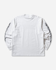 Men's Camo Snake Longsleeve T-Shirt White