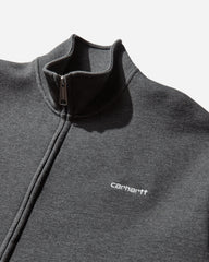 Men's Alda Zip Sweat Jacket Black / White