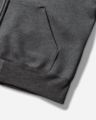Men's Alda Zip Sweat Jacket Black / White