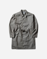 Men's Overdye CN Long Coat Grey