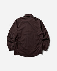 Men's Bilitis Check Shirt Chocolate Brown