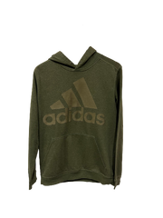 Vintage Adidas 3-Stripe Hoodie Medium