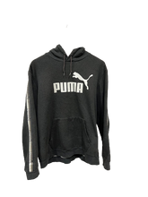 Vintage Puma Logo Hoodie Large