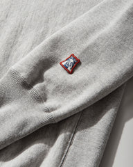 Men's Maiden Logo Embroidered Sweatshirt Grey