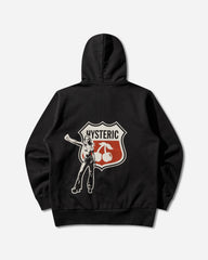 Men's Hysteric Cherry Zip Hoodie Black