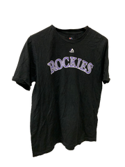 Vintage MLB Colorado Rockies Black T-Shirt X-Large