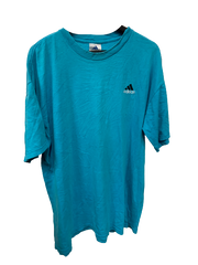 Vintage Adidas Blue T-Shirt Large