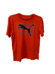 Vintage Go Getters Puma Red T-Shirt Small