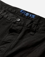 Men's Garment Dyed Nylon Pants Black