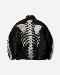 Men's Bone Boa Fleece Reversible Blouson Black