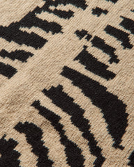 Men's 5G Wool Bone Crewneck Sweater Black