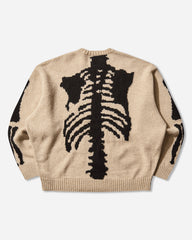 Men's 5G Wool Bone Crewneck Sweater Ecru