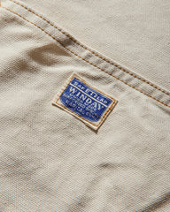 Men's Light Canvas Lumber Pants Ecru