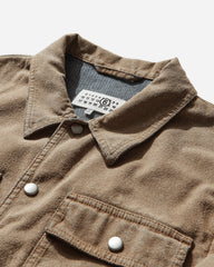 Men's Denim Trucker Jacket Sand