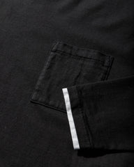 Men's BW Layered Trim Longsleeve T-Shirt Black