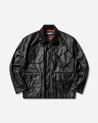 Men's Coated Field Jacket Black