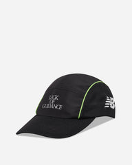 Lack of Guidance 5 Panel Cap Black / Energy Lime