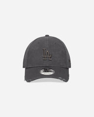 LA Dodgers MLB Washed Distressed 9FORTY Cap Charcoal