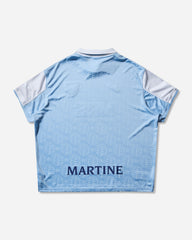 Men's Martine Rose Football Jersey Psychic Blue