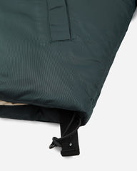 Men's Cropped Hood Bomber Jacket Dark Green
