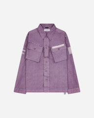 Men's Military Cargo Shirt Lilac
