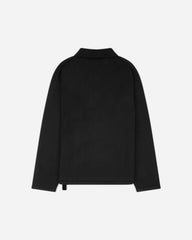 Men's Knit Polo Black