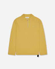 Men's Knit Polo Yellow