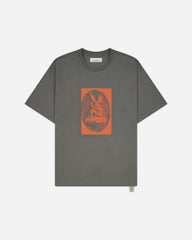 Men's Dynamo Print Loose Fit T-Shirt Gray