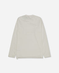 Men's Mesh Layer Longsleeve T-Shirt White