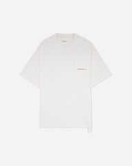Men's Keys Print Oversized Fit T-Shirt White