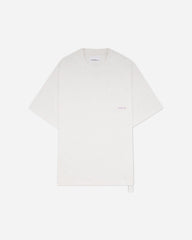 Men's Landscape Print Pocket T-Shirt White
