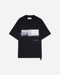 Men's Halfway To Nowhere Print Regular Fit T-Shirt Black