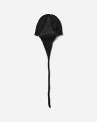 Logo Bonnet Cotton Beanie Black
