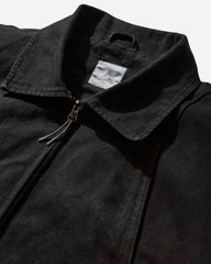 Men's Ash Canvas Jacket Washed Black