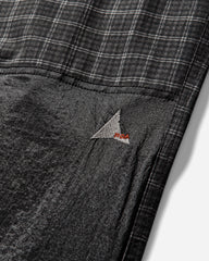 Men's Aaair FloWeave Printed Check Elasticated Waistband Pants Anthracite