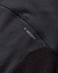 Men's FuzzFleece Half‑Zip Sweatshirt Black