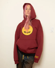 Drew House Mascot Hoodie (FW22) Burgundy