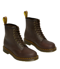 Dr. Martens 1460 8 Eye Lace-Up Boot Dark Brown Crazy Horse