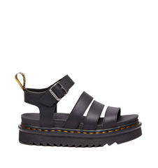 Dr. Martens Blaire 3 Strap Sandal Black Athena