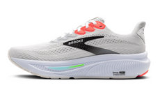 Brooks Ghost 17 White Pink Clay Gecko Men's