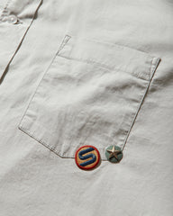 Men's Camp Shirt Off White
