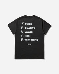 Men's Ghost Dog P.E.A.C.E. T-Shirt Black
