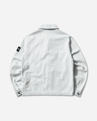 Men's Indigo Denim-Ultra Bleached Coach Jacket Blue Extra Bleach
